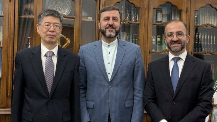 غریب‌آبادی با دیپلمات‌های ارشد روسیه و چین رایزنی کرد