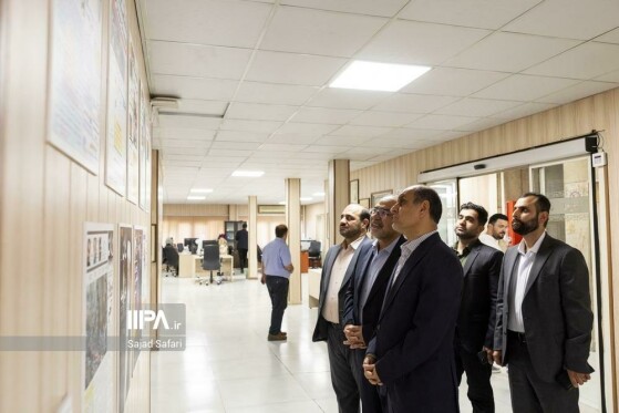 بازدید استاندار گیلان از روزنامه ایران