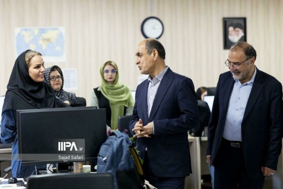 بازدید استاندار گیلان از روزنامه ایران