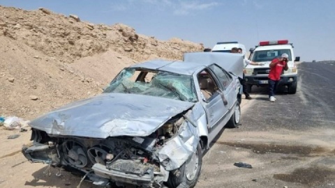 واژگونی خودرو در سنندج یک کشته و ۳ زخمی به همراه داشت