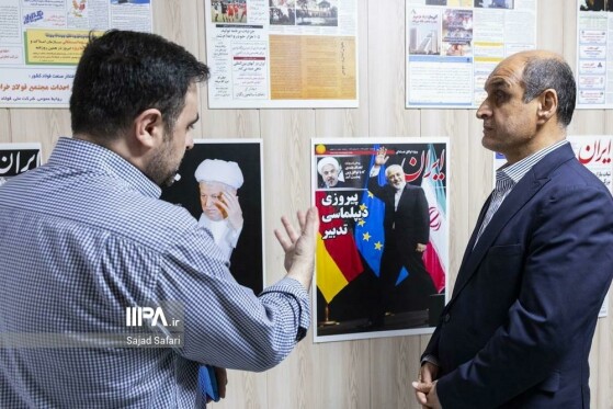 بازدید استاندار گیلان از روزنامه ایران