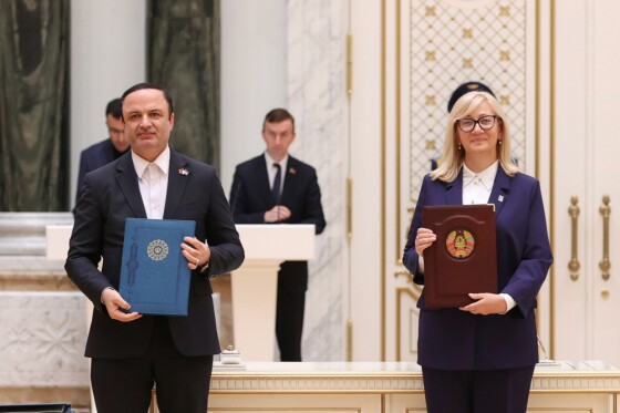 امضای بیانیه مشترک و اسناد همکاری میان ایران و بلاروس