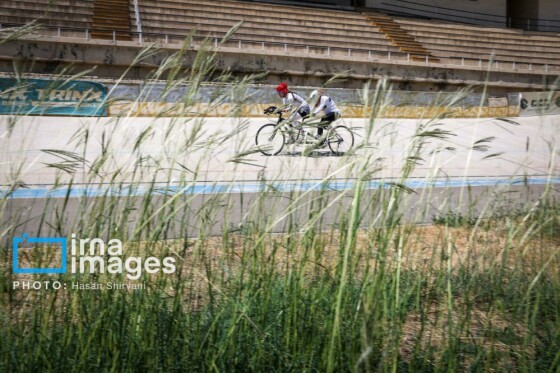 تمرین تیم پارادوچرخه‌سواری