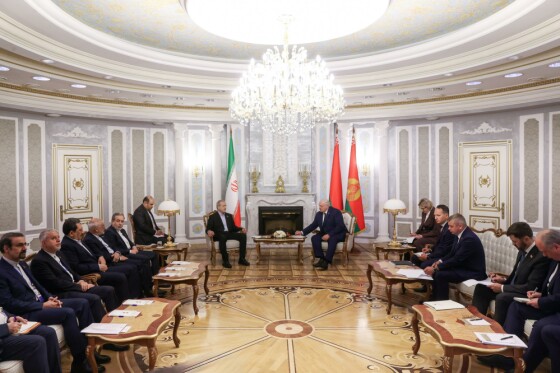 دیدار روسای جمهور ایران و بلاروس