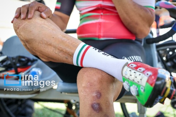 تمرین تیم پارادوچرخهسواری