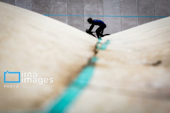 تمرین تیم پارادوچرخه‌سواری