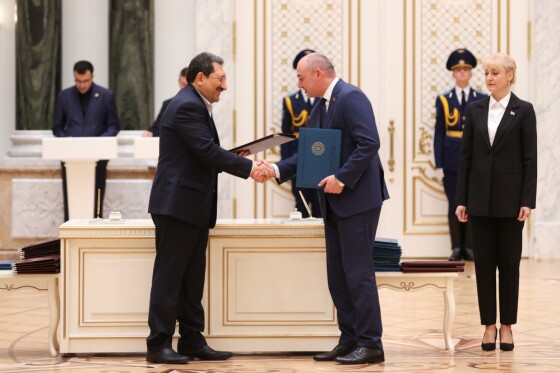 امضای بیانیه مشترک و اسناد همکاری میان ایران و بلاروس