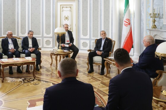 دیدار روسای جمهور ایران و بلاروس