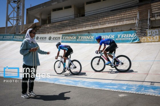 تمرین تیم پارادوچرخه‌سواری