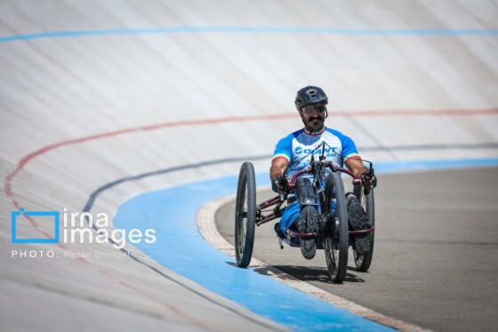 تمرین تیم پارادوچرخهسواری