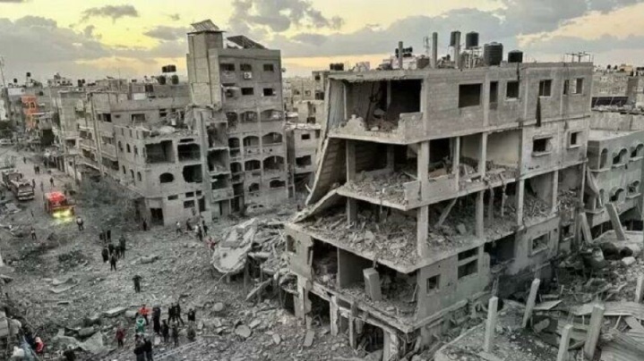 بازی روانی وزیر افراطی رژیم صهیونیستی در زندان با نصب تصاویر تخریب غزه