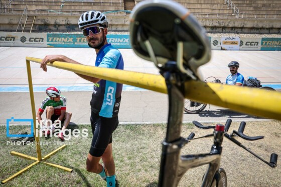 تمرین تیم پارادوچرخه‌سواری