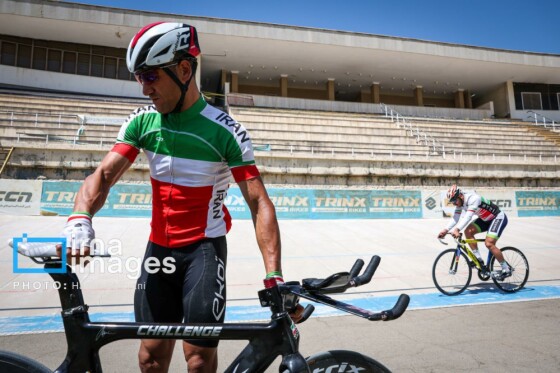 تمرین تیم پارادوچرخه‌سواری