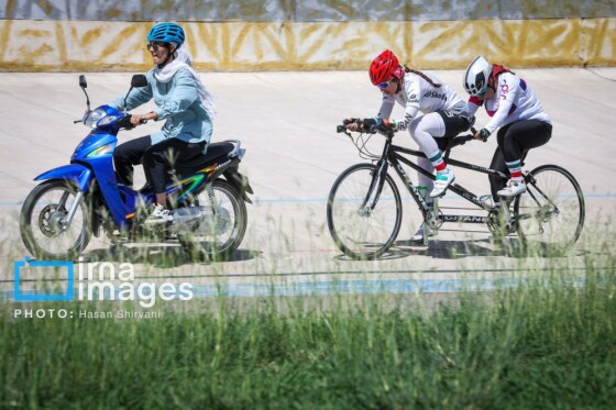 تمرین تیم پارادوچرخه‌سواری