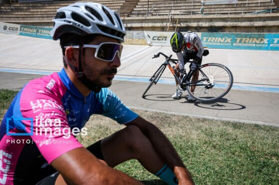 تمرین تیم پارادوچرخهسواری