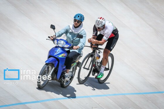 تمرین تیم پارادوچرخه‌سواری