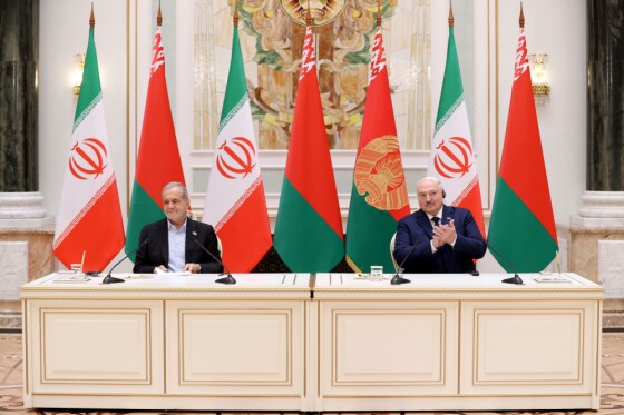 امضای بیانیه مشترک و اسناد همکاری میان ایران و بلاروس