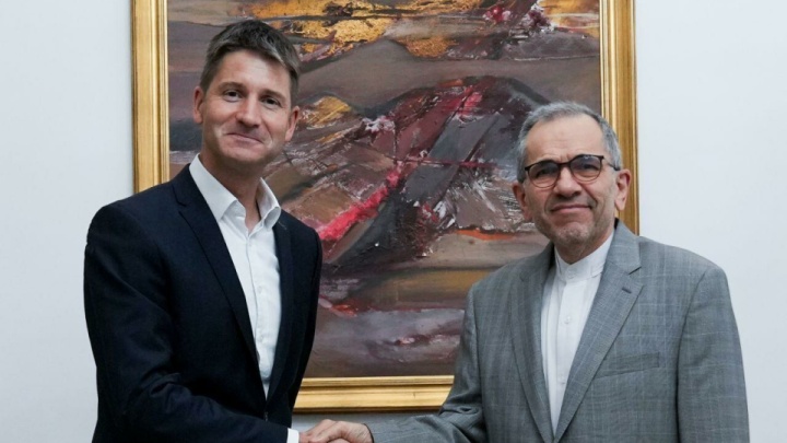 مشاور امنیت ملی سوئیس با تخت روانچی دیدار کرد