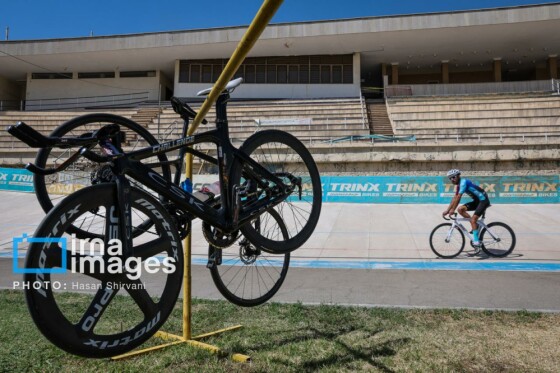 تمرین تیم پارادوچرخه‌سواری