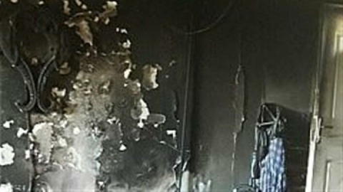 منزل مسکونی در دهدشت آتش گرفت