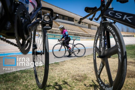 تمرین تیم پارادوچرخهسواری