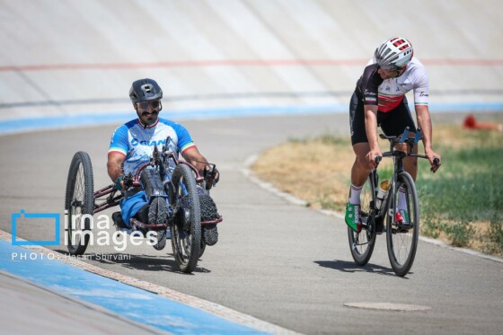 تمرین تیم پارادوچرخه‌سواری