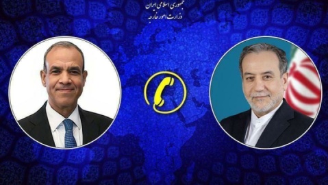 وزرای خارجه ایران و مصر گفتگو و رایزنی کردند