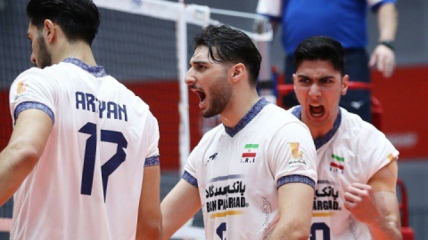 قزاقستان مقابل ایران زانو زد