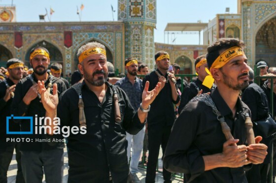 عزادارای ۲۸ صفر - حرم حضرت معصومه (س)