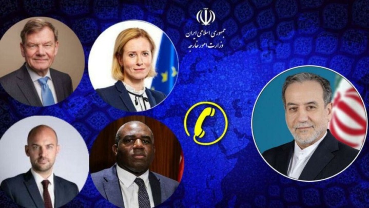 جزئیات گفت‌وگوی تلفنی وزرای خارجه ایران، تروئیکای اروپایی و نماینده اتحادیه اروپا