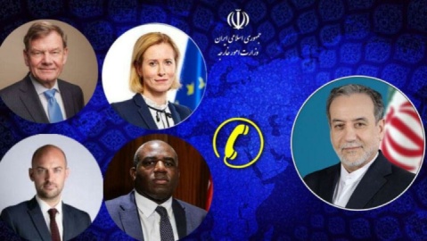 جزئیات گفت‌وگوی تلفنی وزرای خارجه ایران، تروئیکای اروپایی و نماینده اتحادیه اروپا