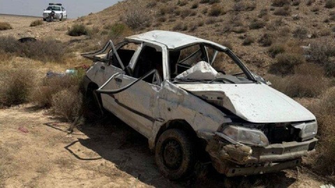 واژگونی پراید در محور سمنان- دامغان؛ یک نفر جان باخت