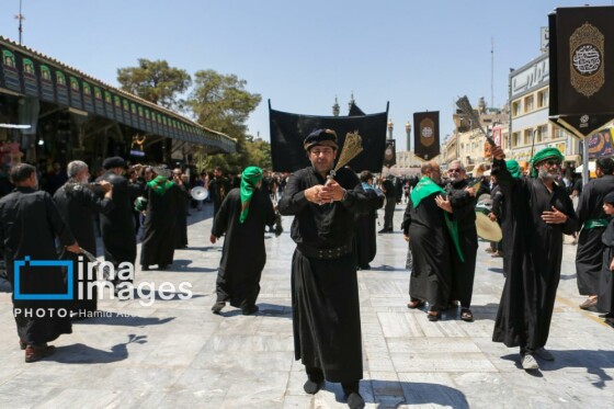 عزادارای ۲۸ صفر - حرم حضرت معصومه (س)