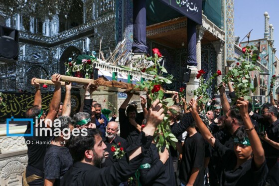 عزادارای ۲۸ صفر - حرم حضرت معصومه (س)