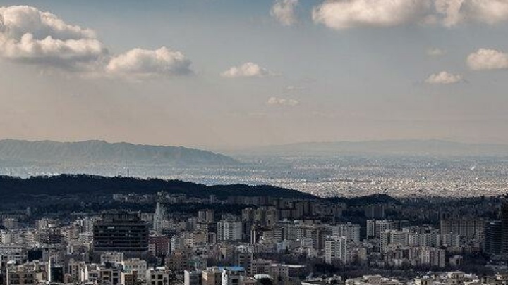 کیفیت هوای تهران در وضعیت زرد است