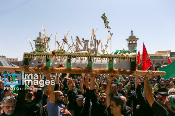 عزادارای ۲۸ صفر - حرم حضرت معصومه (س)