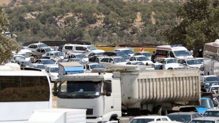 ترافیک سنگین در محورهای منتهی به مشهد و شمال کشور