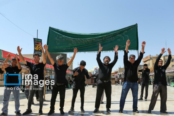 عزادارای ۲۸ صفر - حرم حضرت معصومه (س)