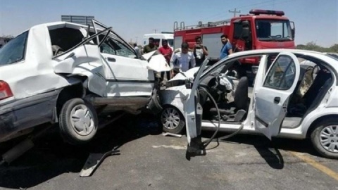 تصادف مرگبار در محور کرمانشاه ـ روانسر ۴ کشته برجای گذاشت