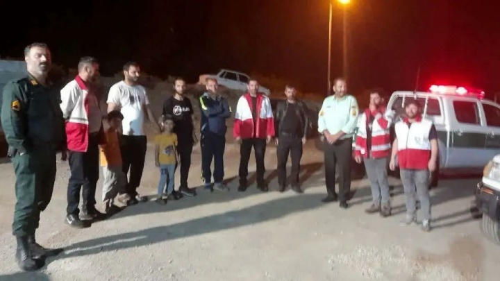 خانواده گم شده اهل عسلویه در جنگل‌های دیلمان پیدا شدند