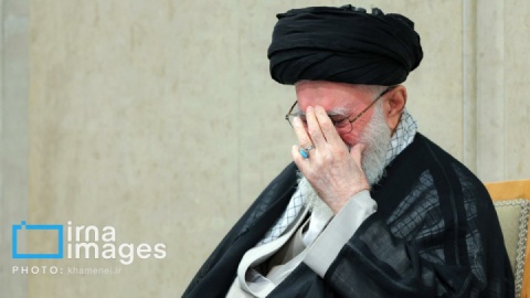 گزارش تصویری/ عزاداری شهادت امام رضا (ع) با حضور رهبر انقلاب