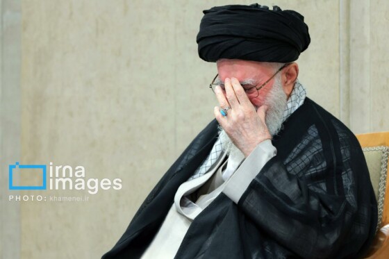 عزاداری شهادت امام رضا (ع) با حضور رهبر انقلاب