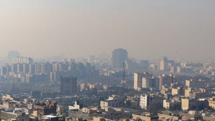 هوای تهران آلوده شد