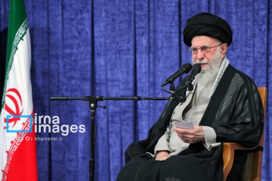 عزاداری شهادت امام رضا (ع) با حضور رهبر انقلاب