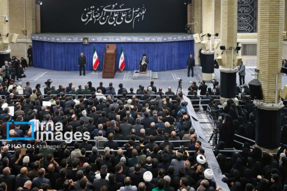 عزاداری شهادت امام رضا (ع) با حضور رهبر انقلاب