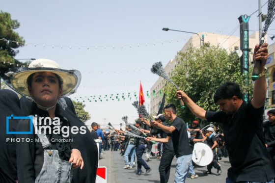 عزاداری شهادت امام رضا (ع) در حرم رضوی