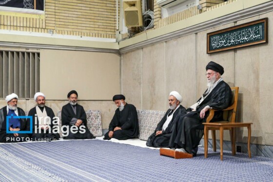 عزاداری شهادت امام رضا (ع) با حضور رهبر انقلاب