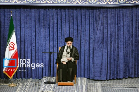 عزاداری شهادت امام رضا (ع) با حضور رهبر انقلاب