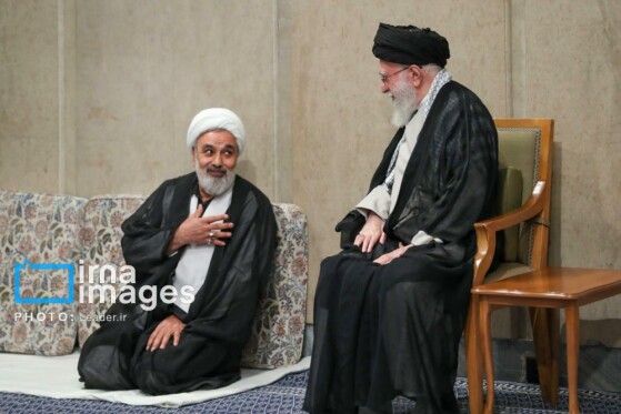 عزاداری شهادت امام رضا (ع) با حضور رهبر انقلاب