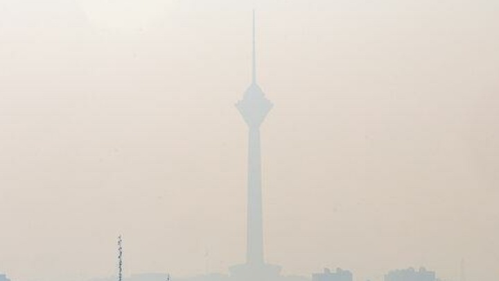 هوای تهران آلوده شد